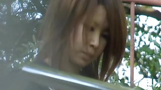 Astonishing brown-haired Japanese darling gets pulled into some sharking odyssey