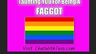 Taunting You For Being So GAY! Such a FAGGOT Humiliation Erotic Audio Tease