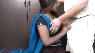 Indian Girl getting foreplay with her Neighbour man