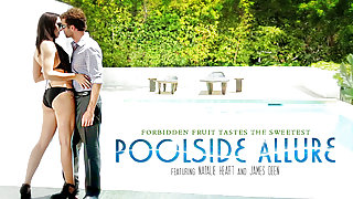 Natalie Heart & James Deen in Poolside Allure Video