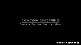 Dominica Phoenix in Window Shopping Video