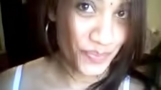 Horny indian girl makes her first video