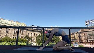 Yoga sexy training