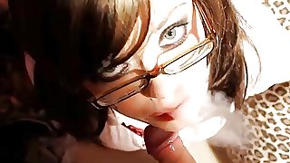 Smokin' Oral Sex With A Ribald Facial! Fetish big beautiful woman Ejaculation