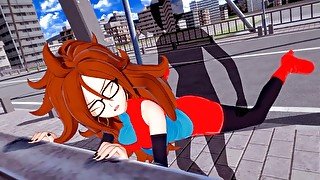 【ANDROID 21 HUMAN FORM】【HENTAI 3D】【DBZ】