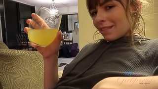 You cum in Alex Blake's juicy mouth (POV Style)