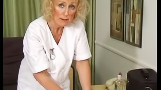 Blonde Mature Nurse Getting Fucked By a Big Cock