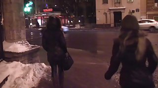 Marika in public toilet fuck video showing a slutty bitch