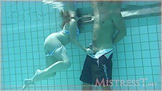 Underwater Tempting Time - Handjob Video