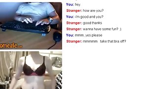 playing with a stranger on omegle