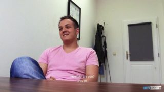 Soft bottom gets fucked by a hung Czech casting agent