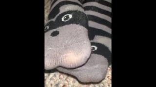 Teen in cute Socks