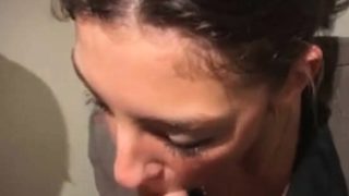 Girlfriend POV Blowjob in Toilet xIJWHx