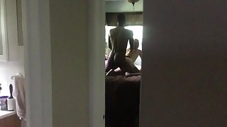Wife plowed by BBC while husband watches