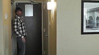 Adriana Chechik Fucks and Rims Nick Jacobs at a Hotel