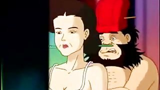 Beautiful cartoon girl fucked in her perfect pussy
