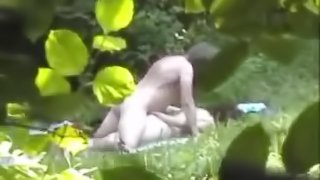 Hardcore outdoor fuck of amateur guys