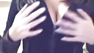 Webcam cute brunette immature big boobs
