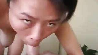 Oriental mother i'd like to fuck copulates to agonorgasmos