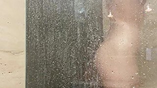 Lady Dimitrescu voyeur naked shower - giantess fetish - MIMI CICA