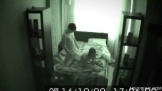 Nonstop sex with a couple in hidden cam vid