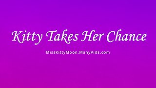Kitty Takes her Chance ft Bad Dragon SAMPLE- MissKittyMoon.ManyVids.com