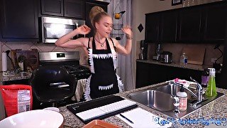 Amber La Ray bakes cookies and dances with nipple clamps