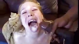 Big Dick double penetration Blowout for a White Trash