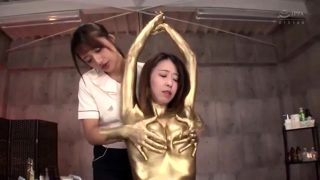 Subtitles thick lesbian Japanese milf kissing massage