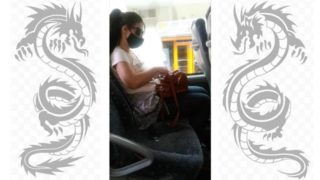 (Risky Bus) Public Blowjob n Flashing Tits From a Stranger!!!!