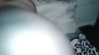 Pregnant girl has missionary and doggystyle sex with creampie