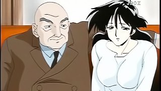 Bigboobs hentai mom hot fucked by her boss