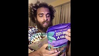 Plant based Trader Joes Haul with Rock Mercury