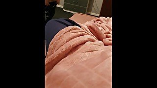 Step Mom Catches Step Son using a Fake Rubber Vagina instead using her pussy