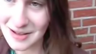Amazing Blowjob And Pussy Fuck Outdoors
