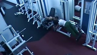 Hidden camera in gym