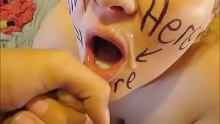 Blowjob with faciial cumshot