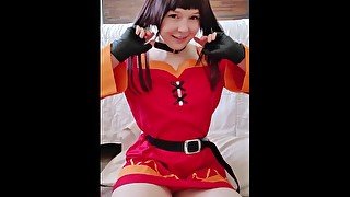 Megumin Cosplay from KonoSuba Rides & Fucks You ♡ Video Preview! ♡ Mira_xo