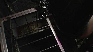 Latex Babe RubberDoll Helps Rubberella Spank Latex Slut!