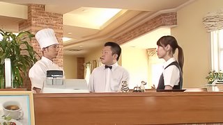 Japanese pornstar Shizuku Memori is a great cocksucker