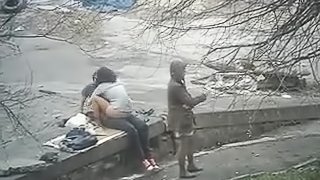 Public sex on the street