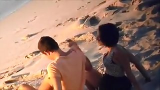 Amazing video with me and my lover banging on a beach