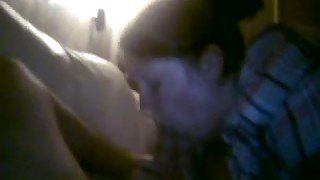 My nasty plump ex gf gives me some really fantastic blowjob