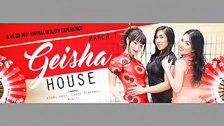 VRB Geisha House - Virtual Reality Asian Blowjob Orgy