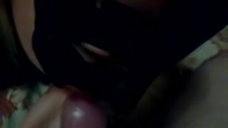 Wife Sucks at her husband and gives him a paradise pleasure from blowjob
