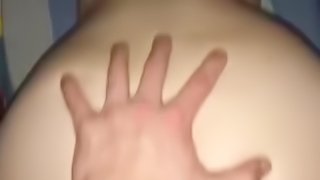 my boyfriend shoves his huge cock into my right pussy