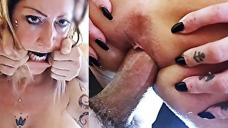 ANAL SQUIRT - EXTREMELY PAINFUL ANAL CREAMPIE (roleplay)