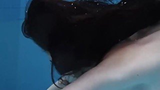 Small tits teen Umora Bajankina underwater