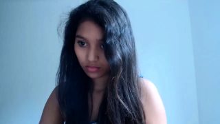 Indian Desi Teen In Glasses Squirting On Webcam