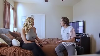 Afternoon sex affair with alluring blonde babe Olivia Austin
